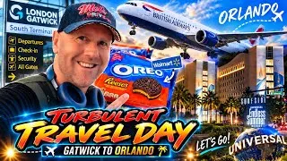 Thumbnail: ORLANDO HERE WE COME!  Turbulence, No WiFi & a Big Surprise! 