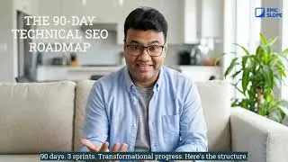 Thumbnail: The 90-Day Technical SEO Roadmap for SaaS (Sprint by Sprint)