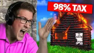 Thumbnail: Acting As The "TAX MAN" | Rust Streamer Trolling