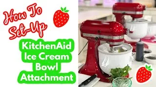 Thumbnail: KitchenAid Ice Cream Bowl Attachment: How To Set-Up