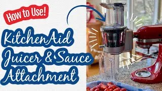 Thumbnail: How to Use: KitchenAid Juicer & Sauce Attachment