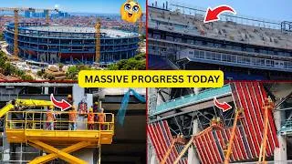 Thumbnail: 🚨 The New Camp Nou Is Finally Taking Shape! Massive Facade & Roof Ring Progress