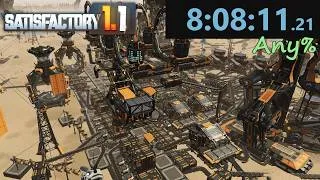 Thumbnail: [NMG] Satisfactory Any% in 8:08:11!