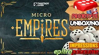 Thumbnail: Micro Empires - Prototype Unboxing & First Impressions (EN) | Epitrapaizoume