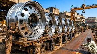 Thumbnail: How Heavy-Duty Truck Wheel Rims Are Made | Complete Manufacturing Process