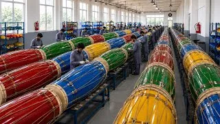 Thumbnail:  Amazing Drum Factory | How Premium Wooden Dhols Are Created