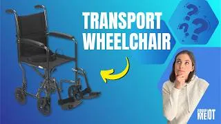 Thumbnail: How to Use a Transport Wheelchair | Setup, Footrest Adjustment, Safety & Tips