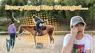 Thumbnail: MY FIRST RIDE IN MONTHS + Clinic Practice, Cleaning, & What Happened To Nala | Barn Vlog