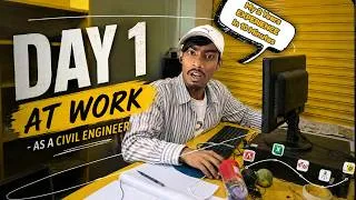 Thumbnail: My First Construction Site After B.Tech 😳 | काश मुझे Civil engineers College ने सिखाया होता…😥