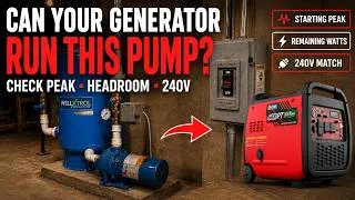 Thumbnail: ERAYAK Power Guide: Running a Well Pump on Generator Power