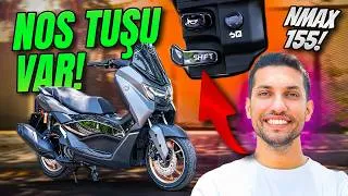 Thumbnail: O Tuşa Basarsan... Dünya'da BİR İLK! | 2026 Yamaha NMAX 155 Tech MAX