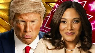 Thumbnail: Donald Trump vs Kamala Harris. Epic Rap Battles of History