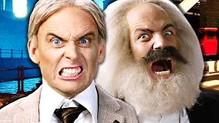 Thumbnail: Henry Ford vs Karl Marx. Epic Rap Battles Of History