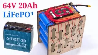 Thumbnail: DIY 60V 20Ah LiFePO4 Battery Build for a Mobility Scooter 🔋