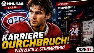Thumbnail: Karriere Durchbruch! Plötzlich 2. Sturmreihe? | NHL 26 Be A Pro (S2E07)