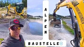 Thumbnail: SPEZIAL Baustelle in den Bergen | Wacker EZ80 - CAT 301.8 - Komatsu WA90 - Unimog U400