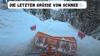 Thumbnail: ❄️Geile Schneeräumung in den Alpen❄️Winterdienst geht dem Ende zu
