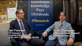 Thumbnail: Ian Foreman Discusses Supreme Critical Metals with Chris Thompson of eResearch
