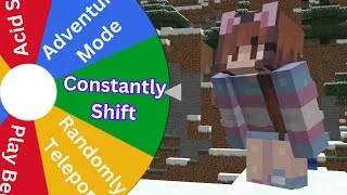 Thumbnail: Minecraft, but Every 5 Minutes I Spin a Wheel