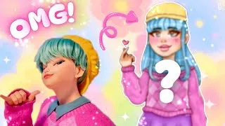 Thumbnail: Redrawing ALL SAJA BOYS as GIRLS?! (You won't believe the result) 😱🩷