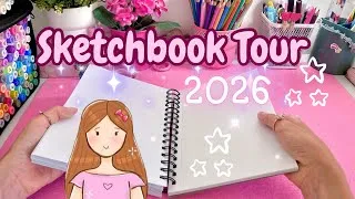 Thumbnail: Sketchbook Tour 2026 ♡ inspiration & creativity