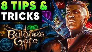 Thumbnail: 8 Tips and Tricks for Baldur's Gate 3 You MUST Know!