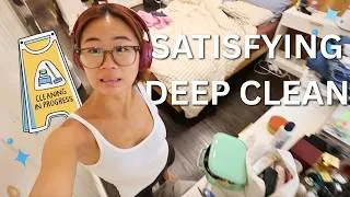 Thumbnail: DEEP CLEANING MY NYC APARTMENT... *super satisfying*