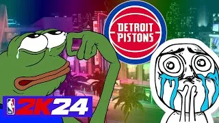Thumbnail: NBA 2K24 THEATER: AS BAD AS THE PISTONS?! *Funny Moments*
