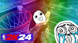 Thumbnail: NBA 2K24 PARK: TOO SHY TO LET IT FLY! *Funny Moments*