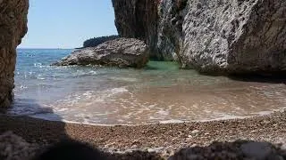 Thumbnail: YOU'RE SLEEPING ALONE ON THIS ROCKY BEACH - 1H RELAXING AMBIANCE - 4K / 60fps REAL FOOTAGE
