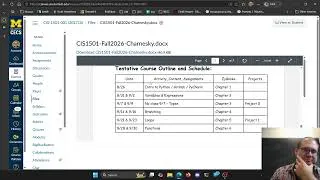 Thumbnail: CIS 1501 - CS1 for Data Scientists ( Python ) - Fall 2026 - Course Intro