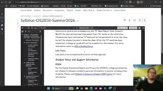 Thumbnail: CIS 2858 - Cloud Native Systems - Summer 2026 - Course Intro