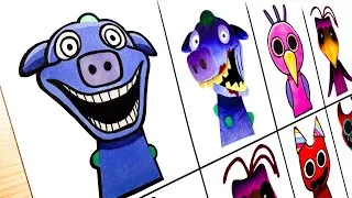 Thumbnail: Drawing Garten of Banban Monsters in Sprunki - All New Bosses