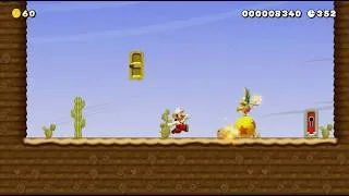 Thumbnail: Koopaling Levels: "Lemmy's Desert Mountain" by, Tyred