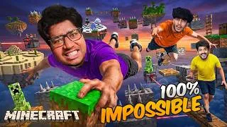 Thumbnail: We Tried the World's Hardest Minecraft Parkour...🥶