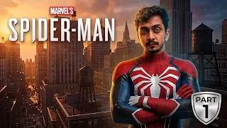 Thumbnail: Marvel’s Spider-Man Gameplay Hindi | Part 1 | The Journey Begins 🕷️