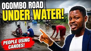 Thumbnail: Flood Update: People Are Using Canoes on Ogombo Road! Ajah Flood Crisis Today
