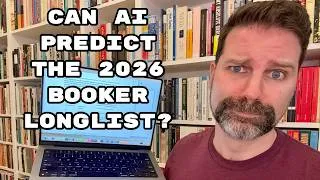 Thumbnail: Can AI Predict the Booker 2026 Longlist?