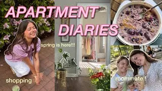 Thumbnail: APARTMENT DIARIES🤸🏻🌸🪴decor updates, shopping, new routines + ikea adventures