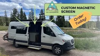 Thumbnail: Upgrade Your Van: Custom Magnetic Screen Doors for Sprinter, Transit, and ProMaster Camper Vans!