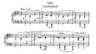 Thumbnail: Erik Satie ~1902~ Tendrement (by Colinette, rec. 1954)