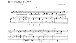 Thumbnail: Erik Satie ~1914~ Trois Poèmes d'Amour (by Pierre Bertin, friend of Satie)