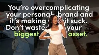 Thumbnail: Personal branding simplified. Because it's not supposed to be hard.