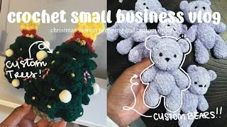 Thumbnail: small business vlog| crocheting custom orders and prepping for christmas shop update! | 41