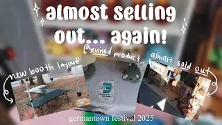 Thumbnail: crochet market day! | almost selling out at this market! | small business diaries | 39