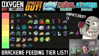 Thumbnail: Oxygen Not Included Brackene Feeding Tier List!