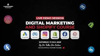 Thumbnail: ERT DIGITAL MARKETING WITH ECOMMERCE SHOPIFY DEMO SESSION BY SIR TALHA