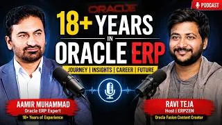 Thumbnail: 18+ Years in Oracle ERP | Podcast with Aamir Muhammad