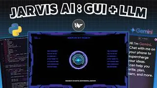 Thumbnail: Build an AI-Powered Virtual Assistant | Stunning GUI with Kivy + Gemini Model Integration (Part-2)