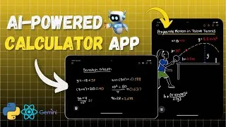 Thumbnail: Build & Deploy an AI-Powered Calculator App | IPad Math Notes Clone